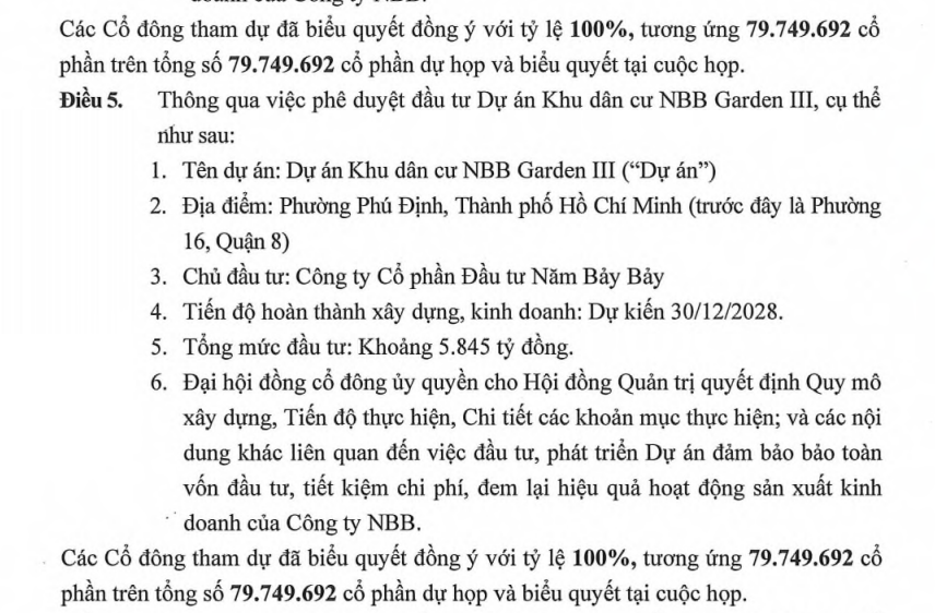 Hé lộ 2 dự án “khủng” hơn 10.000 tỷ đồng của Năm Bảy Bảy tại TP.Hồ Chí Minh - ảnh 1