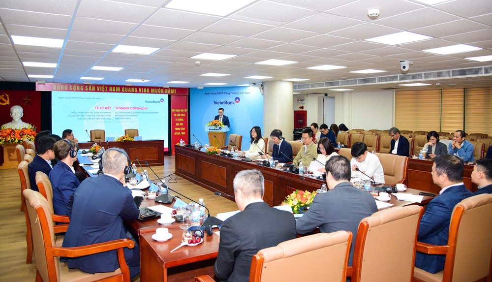 VietinBank tiên phong triển khai sản phẩm cho vay liên kết bền vững, góp phần kiến tạo hệ thống tài chính xanh tại Việt Nam - ảnh 1