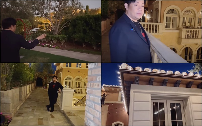 Biệt thự 1.600 tỷ chứa rạp phim, trần nhà nạm vàng của nữ ca sĩ Việt và chồng tỷ phú, khiến danh hài Thúy Nga phải nói 'không biết làm 30 năm hay 30 ngàn năm mới mua được' - ảnh 4