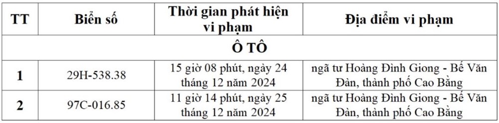  1.200 chủ xe có biển số sau liên hệ cơ quan công an để nộp phạt nguội - ảnh 3