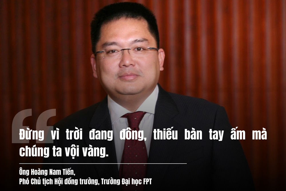 Ông Hoàng Nam Tiến: Tình yêu nghiêm túc cũng cần như một sự nghiệp nghiêm túc, và chúng ta phải dành cho nó một sự nghiêm túc - ảnh 2