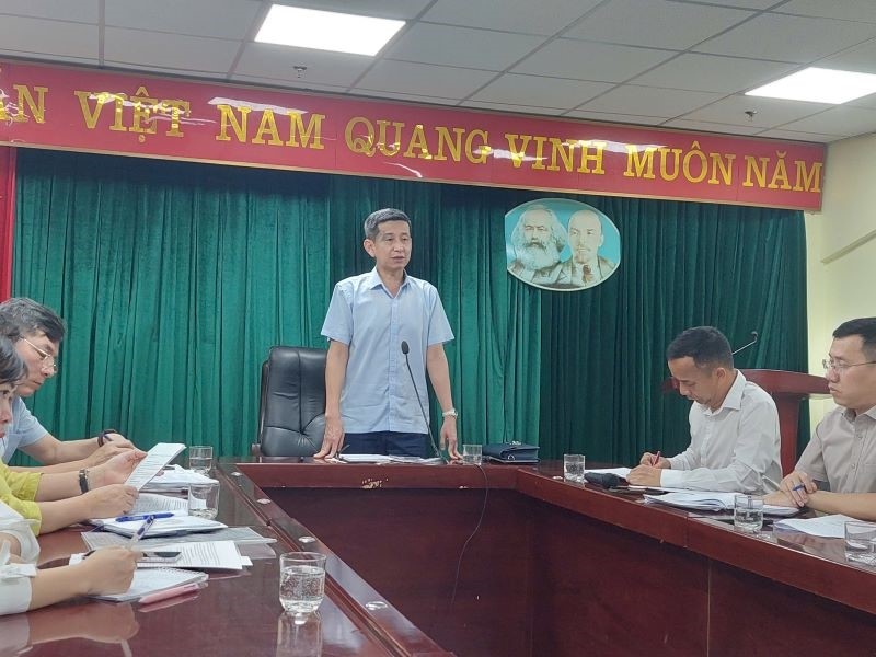 Cục Thể dục Thể thao Việt Nam làm việc với Khu Liên hợp Thể thao Quốc gia - ảnh 1