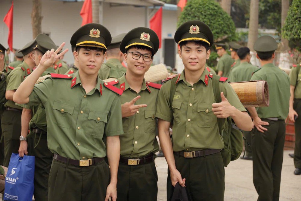 6.000 học viên thuộc lực lượng Công an nhân dân sẵn sàng tập luyện cho diễu binh, diễu hành kỷ niệm 80 năm ngày Quốc khánh 2/9 - ảnh 3