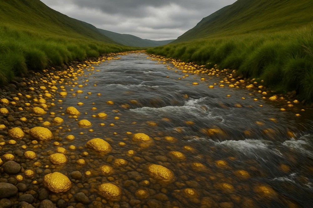 Vùng đất được mệnh danh ‘kho báu của Thượng đế’ từng chứa số vàng trị giá 35.000 tỷ giữa lòng sông suối, nhiều đến mức phải đem cho không - ảnh 1