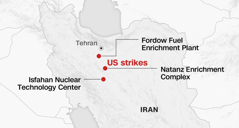 Ông Trump nói gì sau cuộc tấn công chớp nhoáng vào 3 cơ sở hạt nhân ở Iran? - ảnh 1