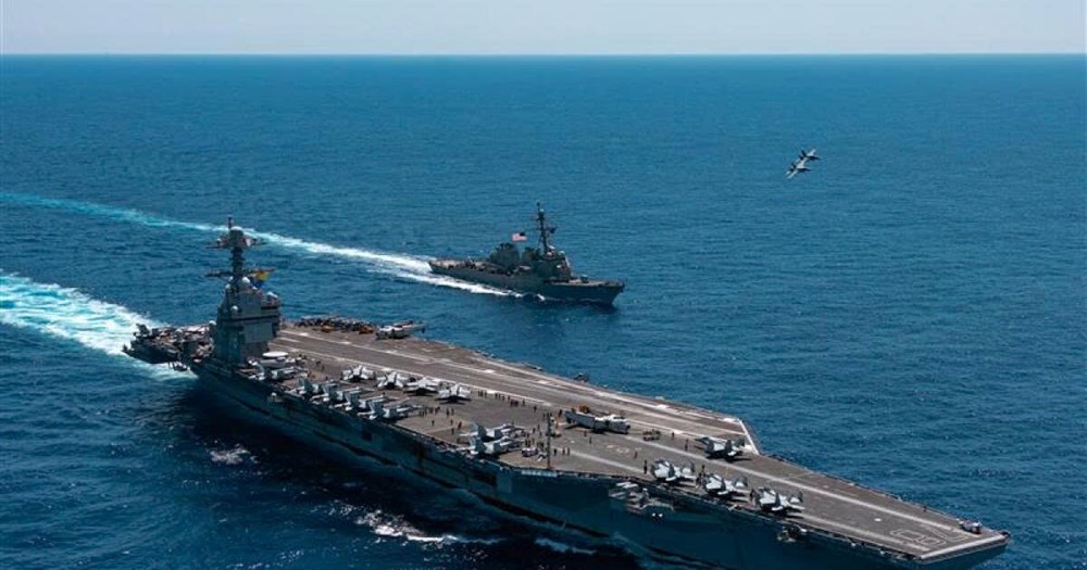 Tàu sân bay lớn nhất của Mỹ áp sát Trung Đông: Dấu hiệu can dự vào chiến sự Israel – Iran? - ảnh 1