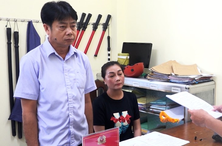 Khám xét nơi ở, khởi tố vợ chồng giám đốc Võ Khắc Huy  - ảnh 1