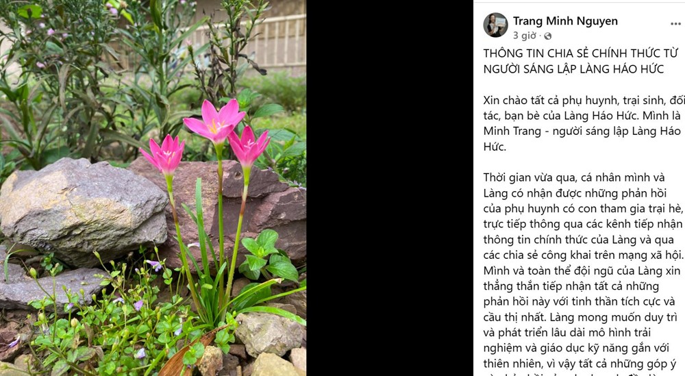 MC Minh Trang Làng Háo Hức viết tâm thư, cộng đồng mạng tiếp tục ‘dậy sóng’ - ảnh 1