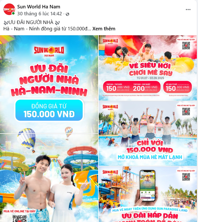 Công viên nước hơn 5.000 tỷ đồng ở miền Bắc chính thức ‘tung’ ưu đãi lớn cho người dân - ảnh 1