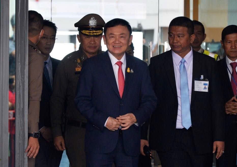 Mỹ dọa áp thuế Thái Lan 36%, ông Thaksin bất ngờ tái xuất chính trường - ảnh 1