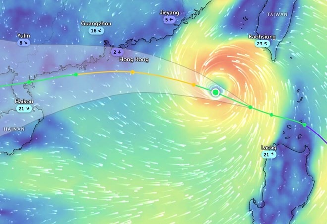 Tin mới nhất về cơn bão số 3 - ảnh 1