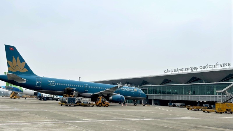 Tin vui cho sân bay quốc tế lớn nhất Bắc Trung Bộ - ảnh 1