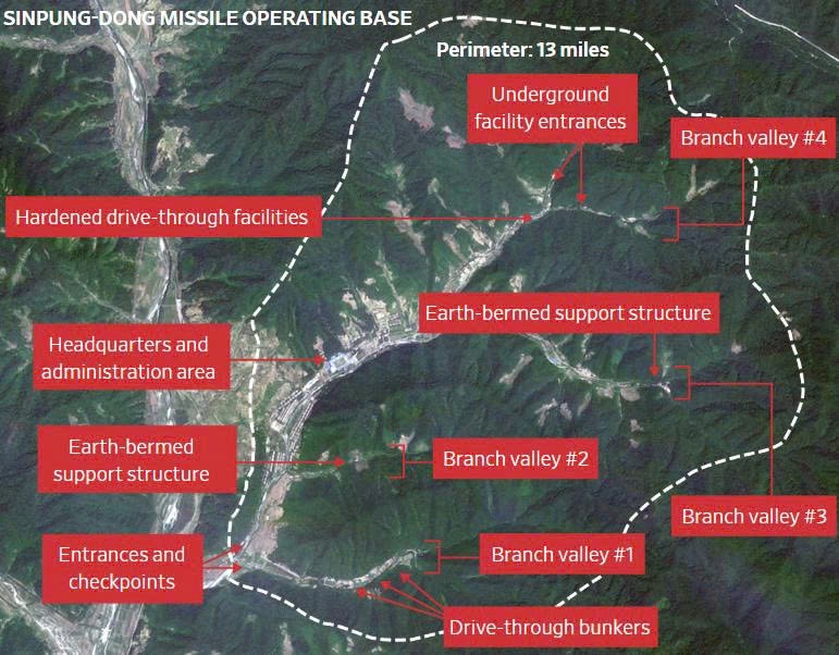 Triều Tiên bí mật vận hành căn cứ quân sự ngầm lớn nhất từ trước đến nay, chứa tên lửa đủ tầm tấn công Mỹ - ảnh 1