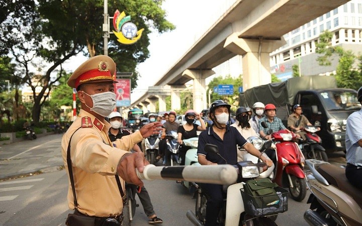 Từ chiều nay, một số tuyến đường gần sân vận động Mỹ Đình bị tạm cấm, người dân cần chú ý - ảnh 1