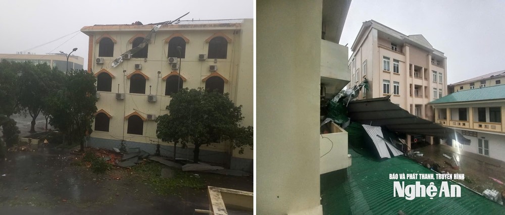 Bão Bualoi quần thảo suốt đêm, bà con Nghệ An, Hà Tĩnh trắng đêm chống mưa lũ - ảnh 4