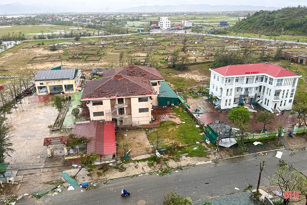 Nhà máy nhiệt điện lớn hàng đầu cả nước bị thiệt hại nghiêm trọng do bão - ảnh 6