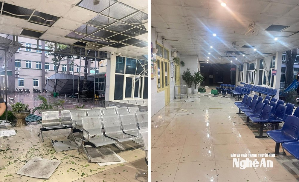 Bão Bualoi quần thảo suốt đêm, bà con Nghệ An, Hà Tĩnh trắng đêm chống mưa lũ - ảnh 1