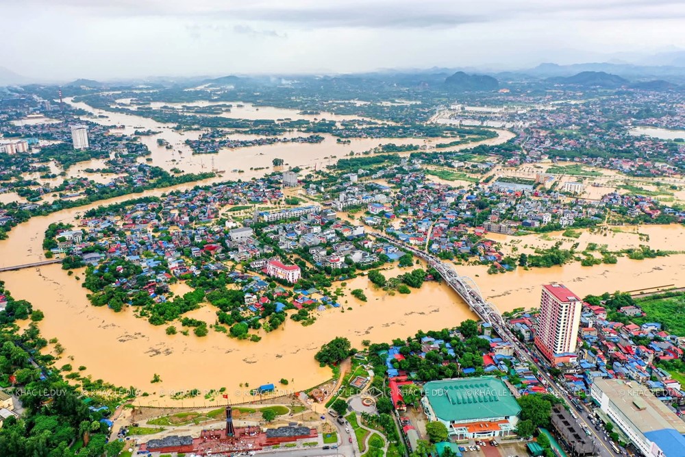 Lũ kỷ lục tại Thái Nguyên, vượt bão lịch sử Yagi - ảnh 7