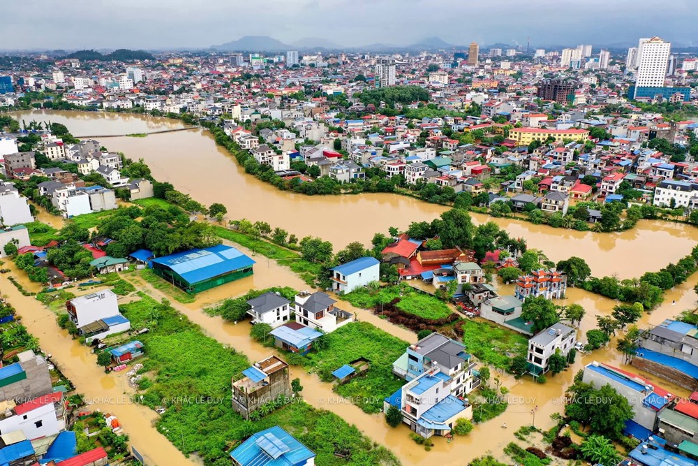 Lũ kỷ lục tại Thái Nguyên, vượt bão lịch sử Yagi - ảnh 6