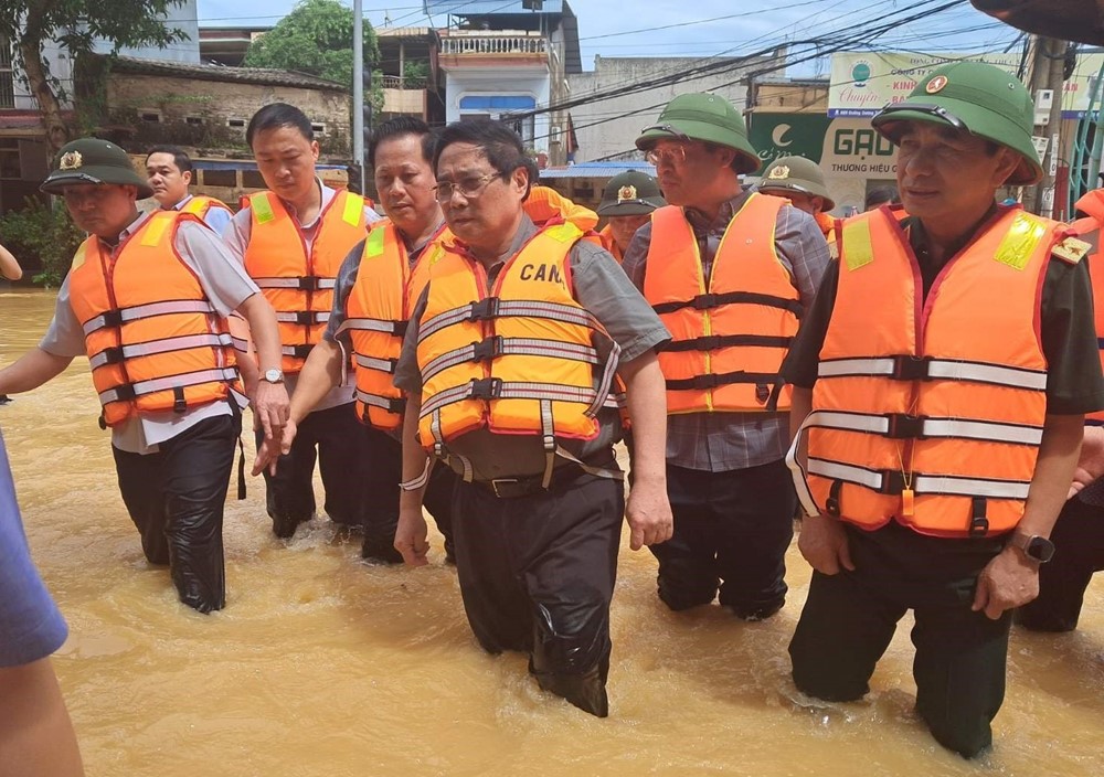 Thủ tướng chỉ đạo Thái Nguyên khẩn trương xây dựng đê chống lụt kiên cố hai bên sông Cầu - ảnh 1