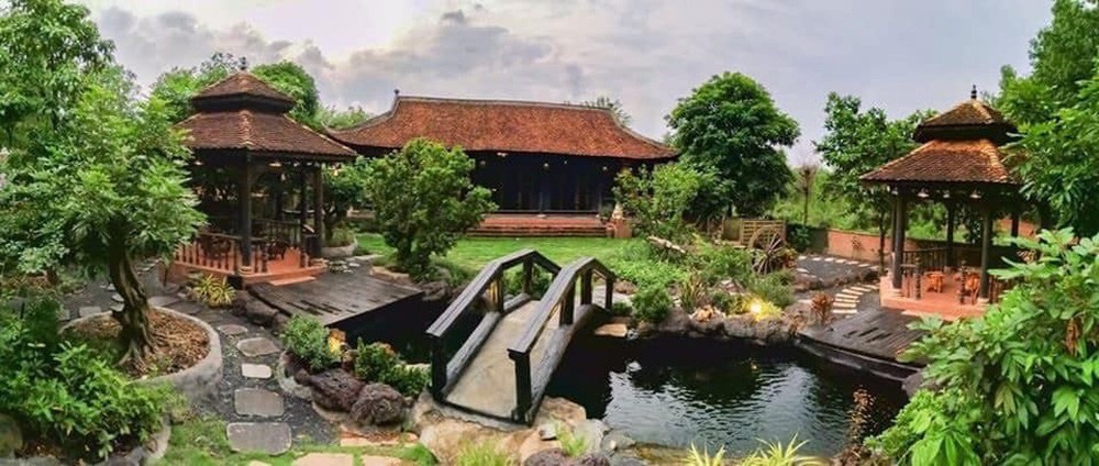 Nam nghệ sĩ đỗ thủ khoa Tiến sĩ ở tuổi U60, sở hữu biệt phủ triệu đô rộng 1.600m2, phủ kín gỗ quý - ảnh 5
