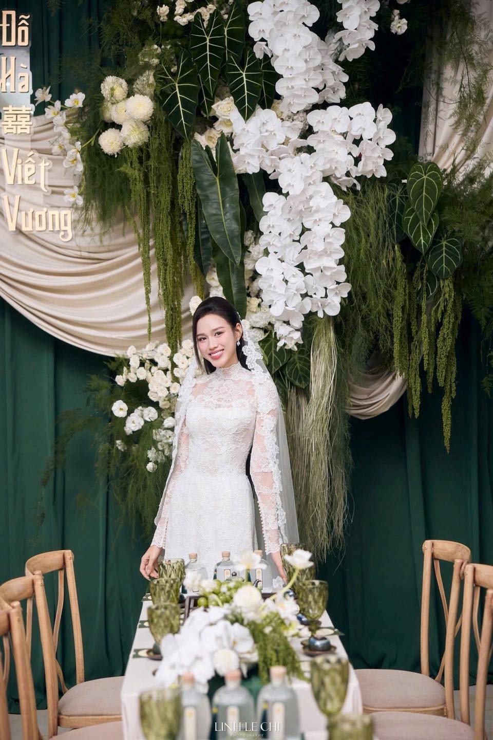 Cận cảnh đám cưới Hoa hậu Đỗ Hà và thiếu gia Tập đoàn Sơn Hải: Rạp cưới 'siêu khủng', khoảng 1.000 khách mời tham dự - ảnh 3