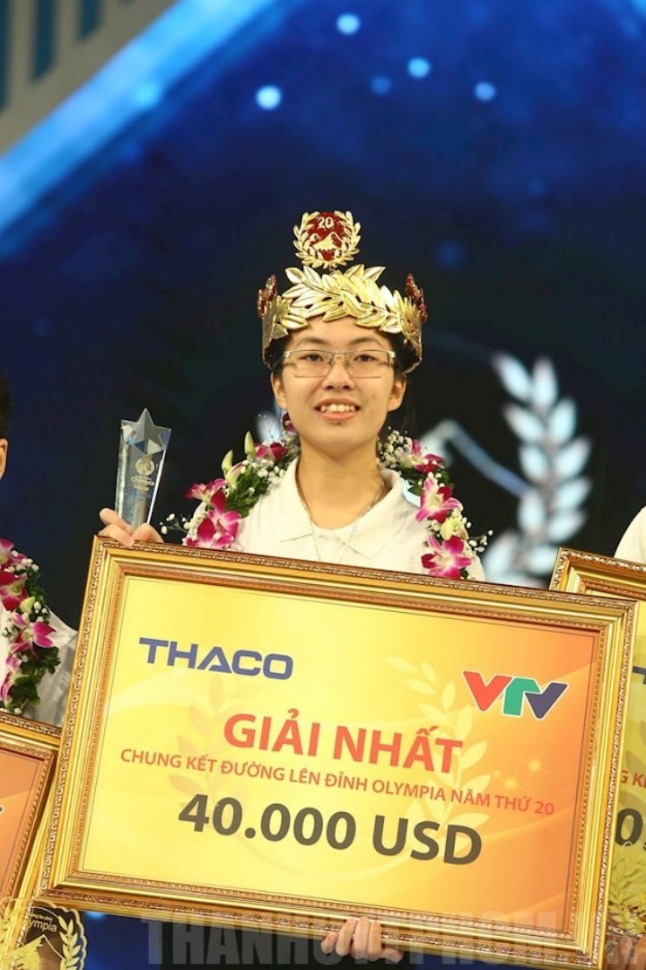 Nữ Quán quân duy nhất của Olympia trong 14 năm qua: Người đầu tiên mang vòng nguyệt quế về Ninh Bình, thành tích học xuất sắc - ảnh 2