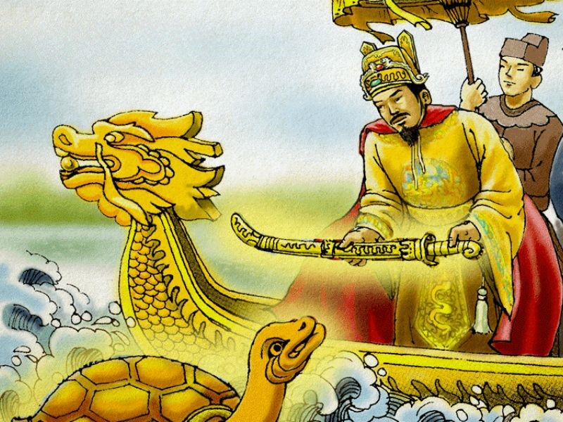 Giữa lòng Thủ đô có một hồ nước cất giữ huyền thoại dân tộc, gắn liền với 'người khai sáng vương triều Hậu Lê' - ảnh 1