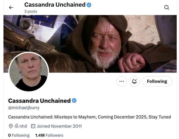 ‘Nhà tiên tri’ cuộc khủng hoảng 2008 đặt cược gần 1 tỷ USD chống lại 2 cổ phiếu AI hot nhất hiện nay - ảnh 1