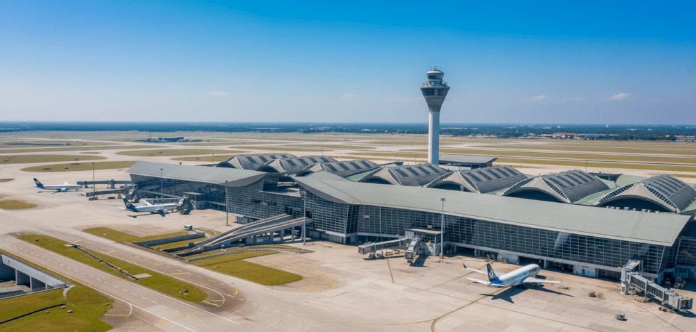 Sân bay quốc tế bị dột, nước chảy như thác sau mưa, chính quyền lập tức vào cuộc - ảnh 2