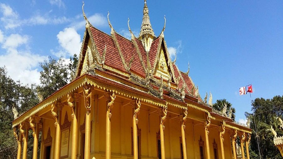 Ngôi chùa mang kiến trúc Angkor linh thiêng nhất miền Tây Nam Bộ, sở hữu 'bảo vật' gần 500 tuổi - ảnh 5