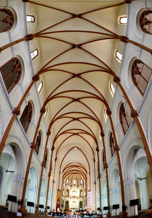 Một nhà thờ của Việt Nam lắp 1.000km đèn LED dịp Giáng sinh 2025 - ảnh 3