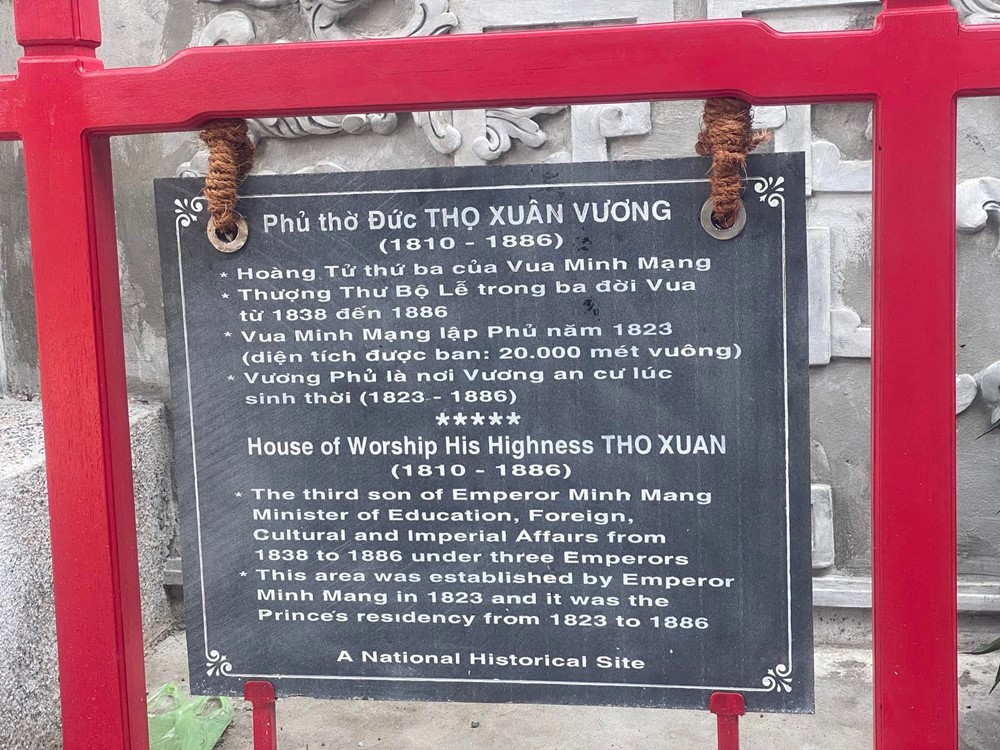 Vị hoàng tử có 144 người con, làm quan dưới 3 đời vua liên tục, có phủ thờ rộng 20.000m2 - ảnh 2