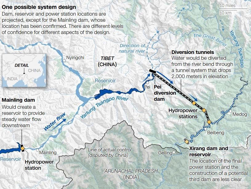 Siêu đập 168 tỷ USD lớn nhất thế giới khiến cả châu Á ‘đứng ngồi không yên’ - ảnh 2