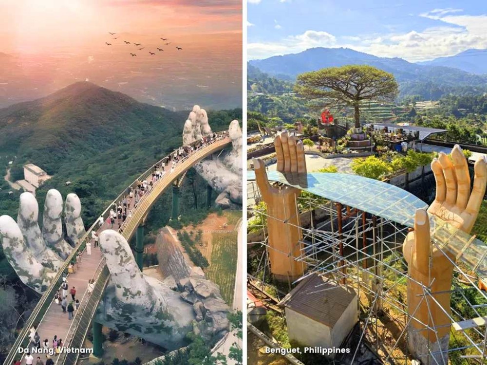 Một khu du lịch gây tranh cãi khi 'nhái' Cầu Vàng của Việt Nam - ảnh 5