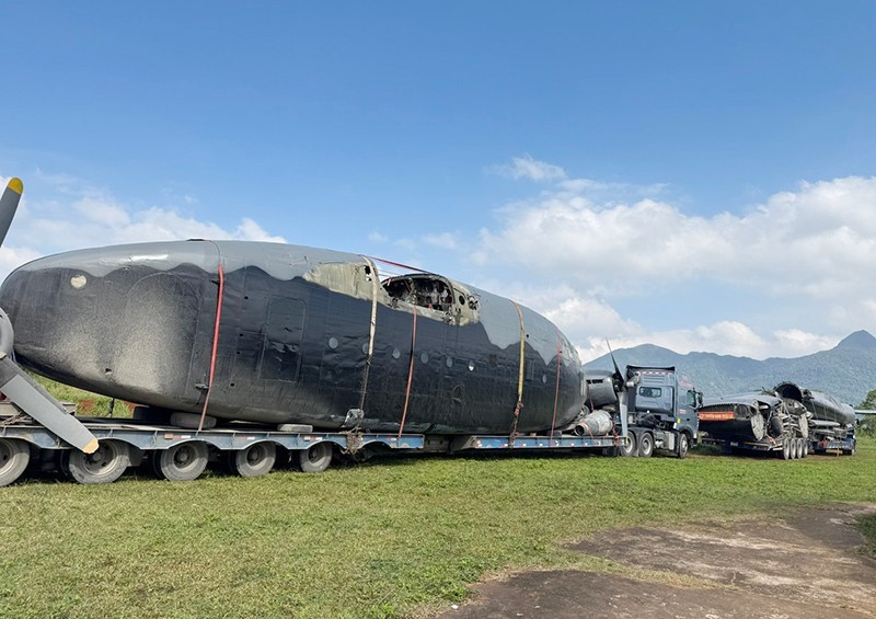 Sân bay 'huyền thoại trên đất lửa' của Việt Nam chính thức tiếp nhận máy bay C-119 - ảnh 1