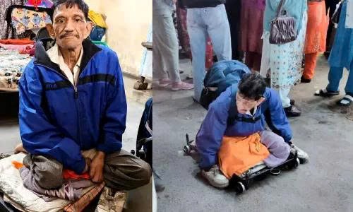 Người đàn ông khuyết tật ‘ăn xin’ giữa chợ sở hữu nhà 3 tầng, xe sang và mạng lưới cho vay nặng lãi - ảnh 1