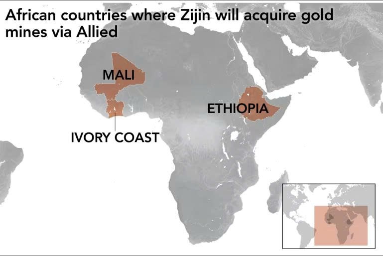 Trung Quốc tăng tốc ‘săn’ vàng toàn cầu, chi 4 tỷ USD thâu tóm loạt mỏ vàng từ tay đồng minh Mỹ - ảnh 1
