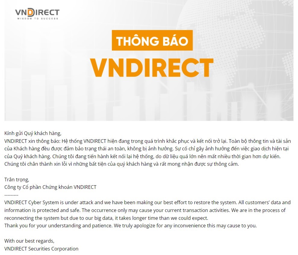 VNDIRECT, PTI và IPAAM bị tấn công mạng: Ủy ban Chứng khoán nhắc đến lỗ hổng bảo mật - ảnh 2