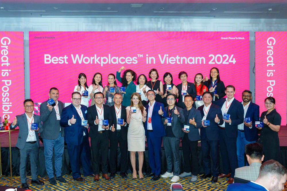 Danh sách Nơi làm việc xuất sắc hàng đầu Việt Nam 2024 xuất hiện cái tên đầy bất ngờ, bên cạnh các “ông lớn - ảnh 1