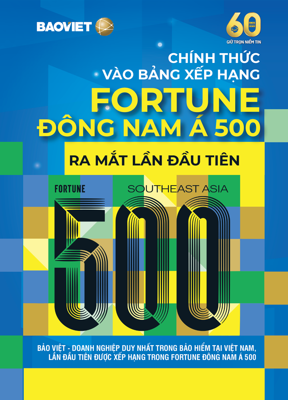 Bảo Việt lần đầu tiên được xếp hạng trong Fortune Đông Nam Á 500 - ảnh 1