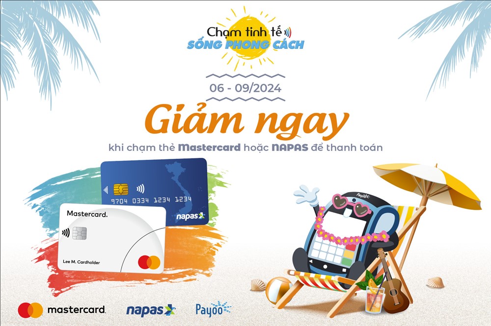 NAPAS và Mastercard triển khai chiến dịch khuyến mại toàn quốc, đẩy mạnh thanh toán không tiếp xúc - ảnh 1