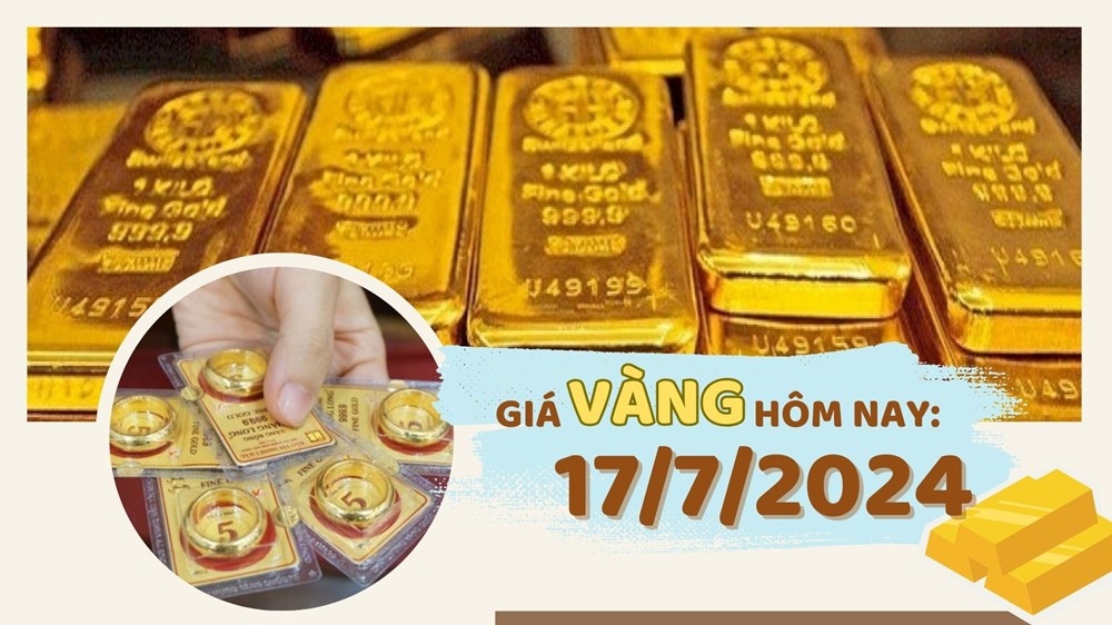 Giá vàng hôm nay 17/7: Vàng nhẫn tăng sốc - ảnh 1