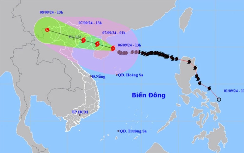 Những địa phương nào bị hưởng bởi siêu bão Yagi? Cần làm gì để tránh siêu bão này? - ảnh 1