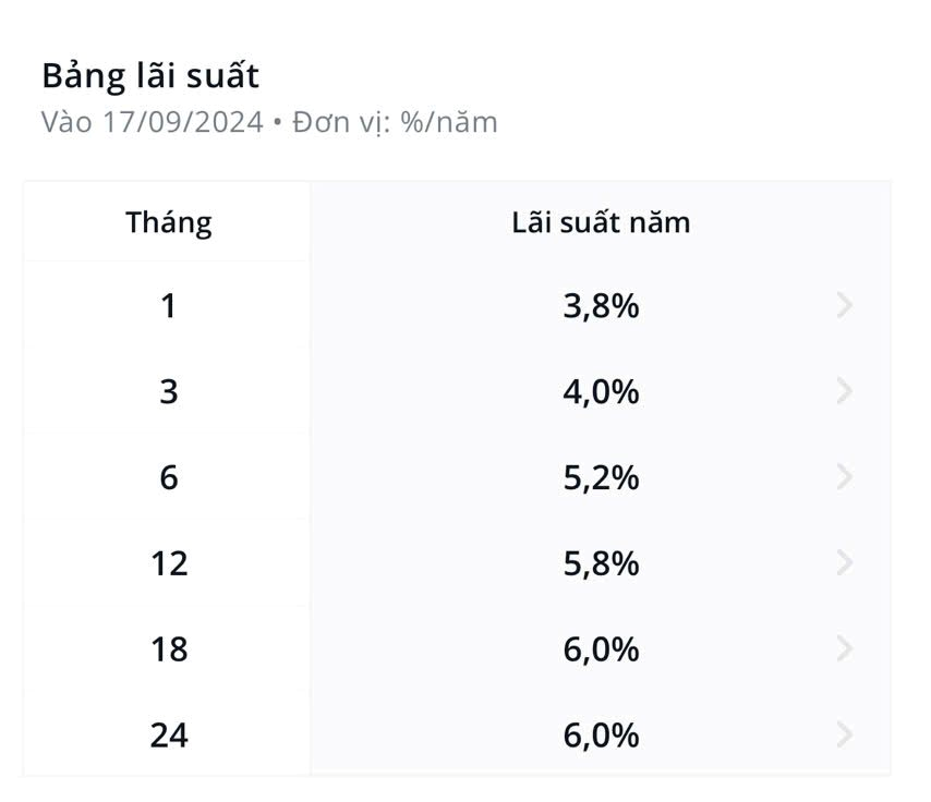 BVBank tăng lãi suất, gửi tiết kiệm 200 triệu sau 6 tháng nhận lãi bao nhiêu? - ảnh 1