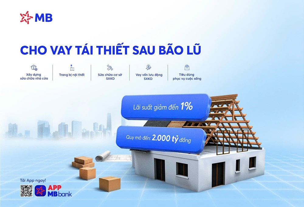 MB ủng hộ hơn 14 tỷ đồng cho đồng bào ảnh hưởng bởi bão lũ - ảnh 2