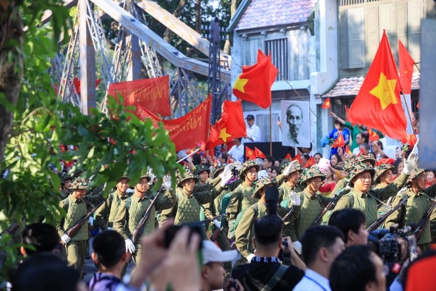 Loạt địa điểm nổi tiếng gắn liền với Thủ đô được tái hiện trong “Ngày hội văn hóa vì hòa bình” - ảnh 2