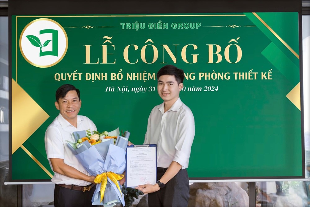 Triệu Điền Group công bố quyết định bổ nhiệm các chức danh lãnh đạo, quản lý tại doanh nghiệp - ảnh 3