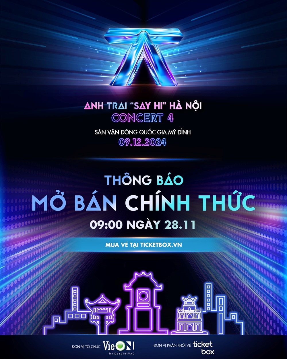 Concert “Anh trai say hi” mở bán vé từ bao giờ, giá vé bao nhiêu? - ảnh 1