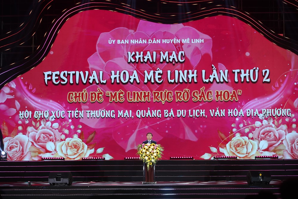 Chi tiết thời gian, địa điểm, các hoạt động tại Festival Hoa Mê Linh - ảnh 1